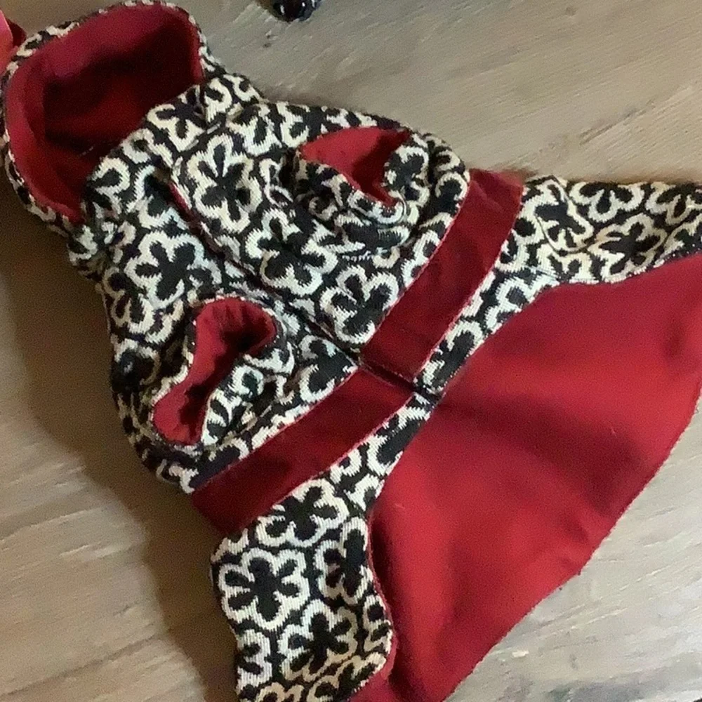 Fancy Tapestry & Velvet Dog Coat